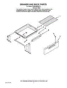 06 - Drawer And Rack Parts parts for Maytag Range MGRH865QDS12 from AppliancePartsPros.com