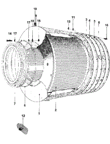 06 - Wash Drum And Tub parts for Maytag Washer MFS25PNAVS from AppliancePartsPros.com