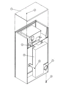 17 - Outer Top / Back Guard Assembly(Dg50 / 30) parts for Maytag Dryer DG30MC1 from AppliancePartsPros.com