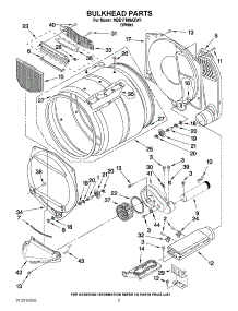 03 - Bulkhead Parts parts for Maytag Dryer MDE17MNAZW1 from AppliancePartsPros.com
