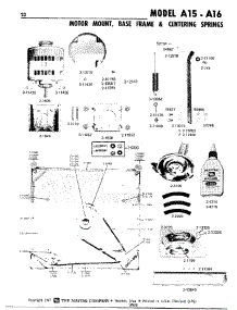 07 - Motor Mount, Base Frame & Centering Sprs parts for Maytag Washer A15CA from AppliancePartsPros.com