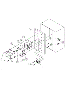 16 - Rear Electric Panel parts for Maytag Dryer MDG30PNVWW from AppliancePartsPros.com