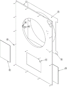 05 - Front Panel parts for Maytag Dryer MDG76PCBWW from AppliancePartsPros.com