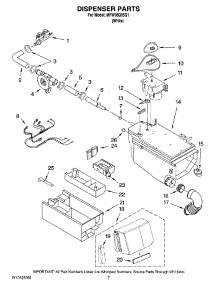 04 - Dispenser Parts parts for Maytag Washer MFW9600SQ1 from AppliancePartsPros.com