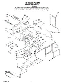 03 - Chassis Parts parts for Maytag Range MGR5751BDS18 from AppliancePartsPros.com