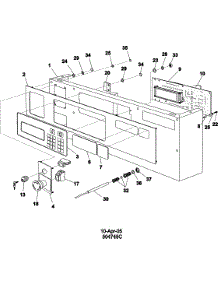 03 - Control Panel parts for Maytag Washer MFS25PNFTS from AppliancePartsPros.com