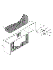 07 - Lint Drawer / Switch Box Assembly parts for Maytag Dryer MDG170P1HW from AppliancePartsPros.com