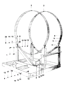 24 - Base Frame (Series 11) parts for Maytag Washer MFR18PCAVS from AppliancePartsPros.com