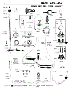 08 - Power Unit & Center Assembly parts for Maytag Washer A15CA from AppliancePartsPros.com