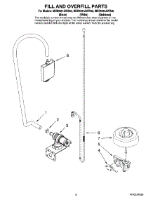 06 - Fill And Overfill Parts parts for Maytag Dishwasher MDB5651AWW40 from AppliancePartsPros.com