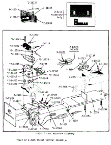 09 - Ticket Receiver Assembly Ct parts for Maytag Dryer DG30CT from AppliancePartsPros.com