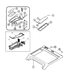 02 - Top parts for Maytag Washer MAH21PNAWW from AppliancePartsPros.com