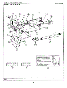 11 - 50Hz Gas Valve parts for Maytag Dryer DG19CS from AppliancePartsPros.com