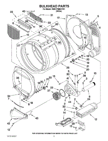 03 - Bulkhead Parts parts for Maytag Dryer MDE17MNAYW1 from AppliancePartsPros.com