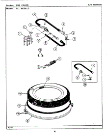 05 - Tub Cover parts for Maytag Washer MAT23PCAAW from AppliancePartsPros.com