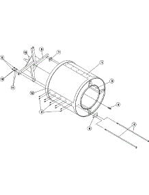 09 - Tumbler Support parts for Maytag Dryer MDG120PHVW from AppliancePartsPros.com