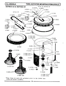 05 - Tub, Agitator, Mounting Stem & Seal parts for Maytag Washer A23CSW from AppliancePartsPros.com