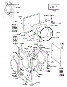 04 - Front Panel\Door Assy. parts for Maytag Dryer GDG24CA from AppliancePartsPros.com