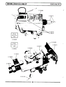 07 - Gas Valve parts for Maytag Dryer DG31CA from AppliancePartsPros.com