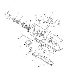 17 - Door Latch Assy parts for Maytag Dryer MLG19PDBGW from AppliancePartsPros.com