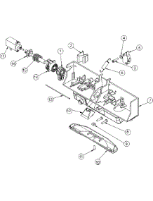 11 - Door Latch Assy parts for Maytag Washer MAH14PDBAW from AppliancePartsPros.com