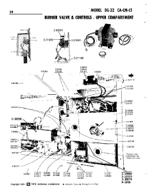 08 - Burner Valve & Controls-Upper Comp. parts for Maytag Dryer DG32CA from AppliancePartsPros.com