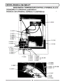 07 - Switch, Temperature & Terminal parts for Maytag Dryer DG30CM from AppliancePartsPros.com