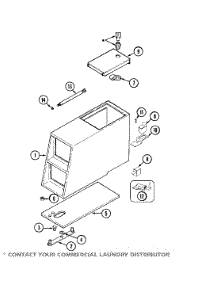 02 - Control Center parts for Maytag Dryer MDG12PRAAW from AppliancePartsPros.com