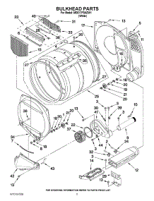 03 - Bulkhead Parts parts for Maytag Dryer MDE17PDAZW1 from AppliancePartsPros.com