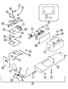 04 - Ct Control Center Components parts for Maytag Washer MAT25CTAAL from AppliancePartsPros.com