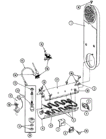 12 - Heater (A0 Series) parts for Maytag Dryer MDE27CSADW from AppliancePartsPros.com
