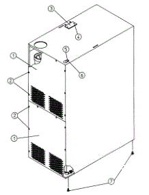 19 - Backguard Assembly parts for Maytag Dryer DGS30PC1 from AppliancePartsPros.com
