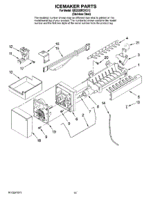 08 - Icemaker Parts parts for Maytag Refrigerator GB2526REKS12 from AppliancePartsPros.com