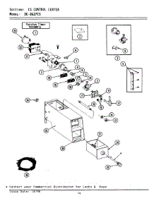 10 - Control Center parts for Maytag Dryer LDE27CS from AppliancePartsPros.com
