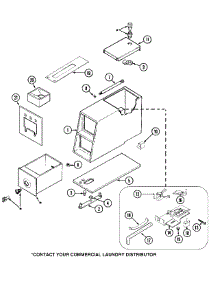 02 - Control Center parts for Maytag Dryer MDE16PSAZW from AppliancePartsPros.com