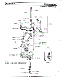04 - Transmission parts for Maytag Washer A23CT from AppliancePartsPros.com