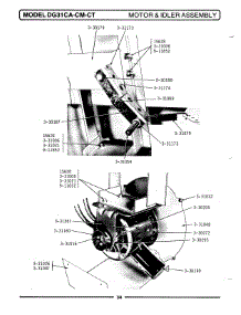14 - Motor & Idler Assembly parts for Maytag Dryer LDG31CM from AppliancePartsPros.com