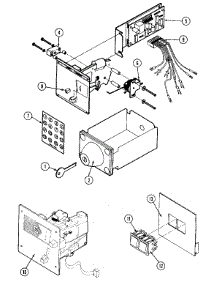 02 - Coin Meter & Manual Control parts for Maytag Washer MAF25MN3 from AppliancePartsPros.com
