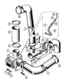 14 - Drain Valve Assembly parts for Maytag Washer MFX50PNAVS from AppliancePartsPros.com