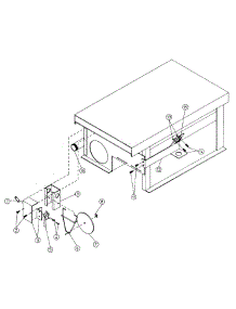 14 - Sail Switch / Hi-Limit Assembly(Dg50 / 30) parts for Maytag Dryer DG30PN1 from AppliancePartsPros.com