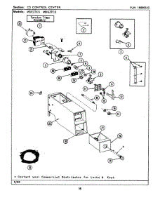 04 - Control Center parts for Maytag Dryer MDE27CSACW from AppliancePartsPros.com