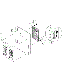 02 - Control Panel (Microprocessor) parts for Maytag Dryer MDG30PNHWW from AppliancePartsPros.com