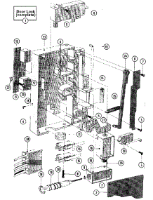 18 - Door Lock Assembly (Series 11) parts for Maytag Washer MFR50MNAVS from AppliancePartsPros.com