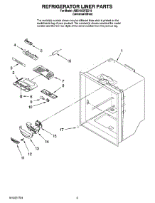 02 - Refrigerator Liner Parts parts for Maytag Refrigerator ABB1922FED10 from AppliancePartsPros.com