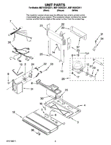 06 - Unit Parts parts for Maytag Refrigerator MBF1956KEQ11 from AppliancePartsPros.com