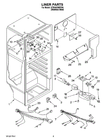 03 - Liner Parts parts for Maytag Refrigerator ATB1822MRS01 from AppliancePartsPros.com