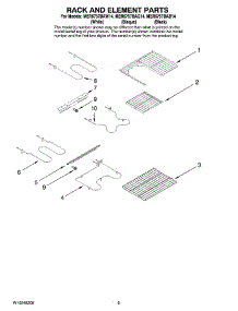 06 - Rack And Element Parts, Optional Parts (Not Included) parts for Maytag Range MER6757BAQ14 from AppliancePartsPros.com