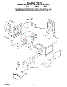 03 - Chassis Parts parts for Maytag Range AGR5725RDB12 from AppliancePartsPros.com