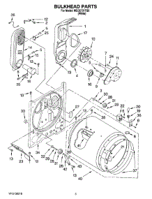 03 - Bulkhead Parts parts for Maytag Dryer MGD5721TQ0 from AppliancePartsPros.com