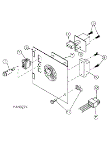 02 - Control Panel Assembly (Coin Meter) parts for Maytag Dryer DG30MC1 from AppliancePartsPros.com